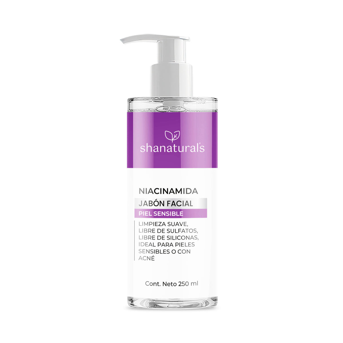 Jabón Facial Piel Sensible Niacimida 250 ml