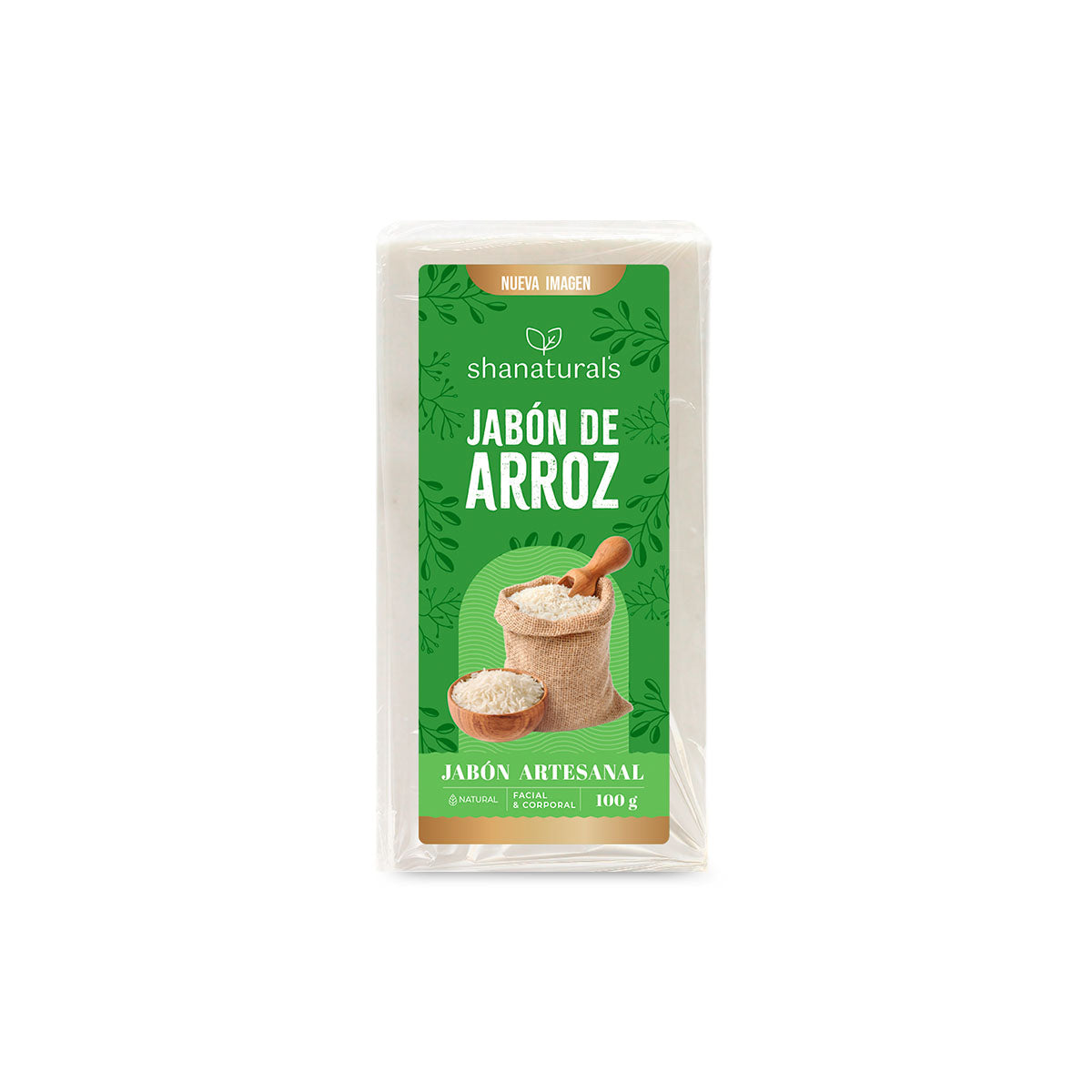 Jabón Arroz - Shanatural's