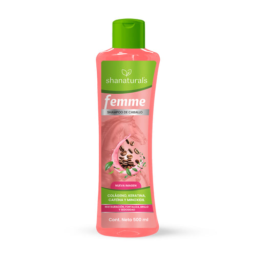 Shampoo de Caballo Rosa Femme 500 ml