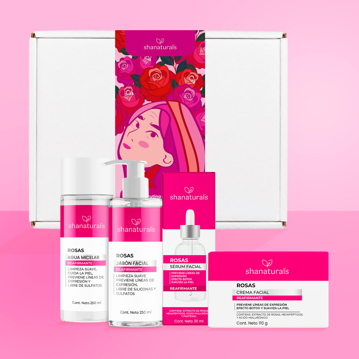 Kit Línea Facial Reafirmante - Shanatural's
