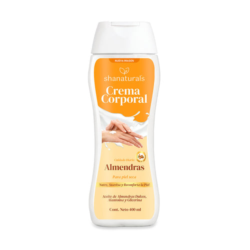 Crema Corporal Almendras- Shanatural's