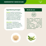 Jabón Esponja Avena y Aloe Vera - Shanatural's