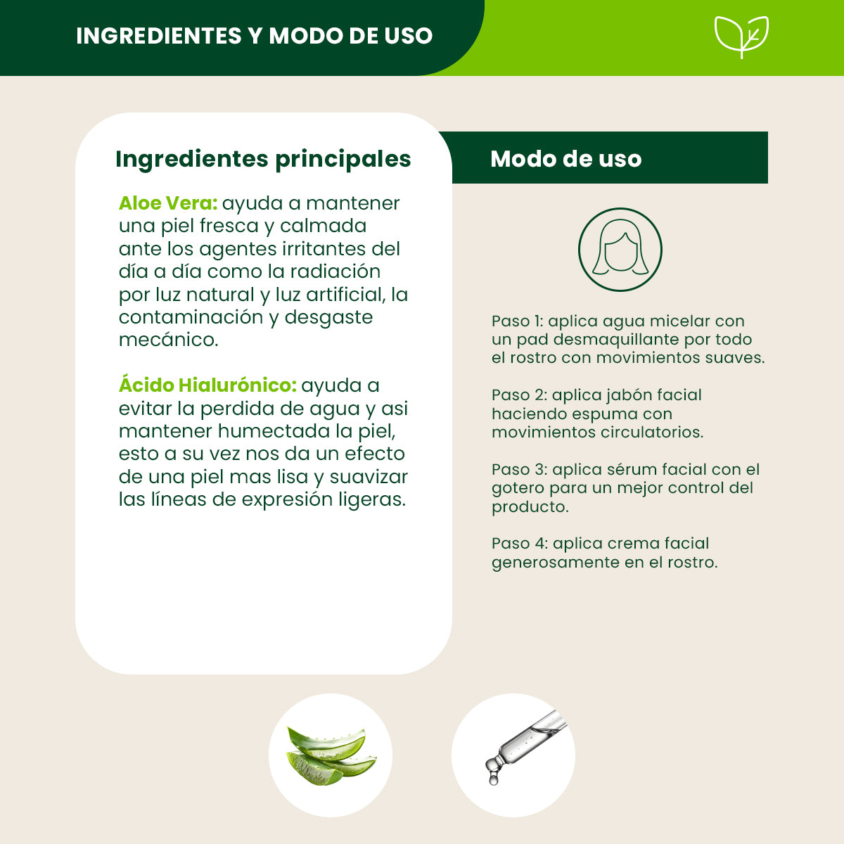 Kit Línea Facial Humectante - Shanatural's