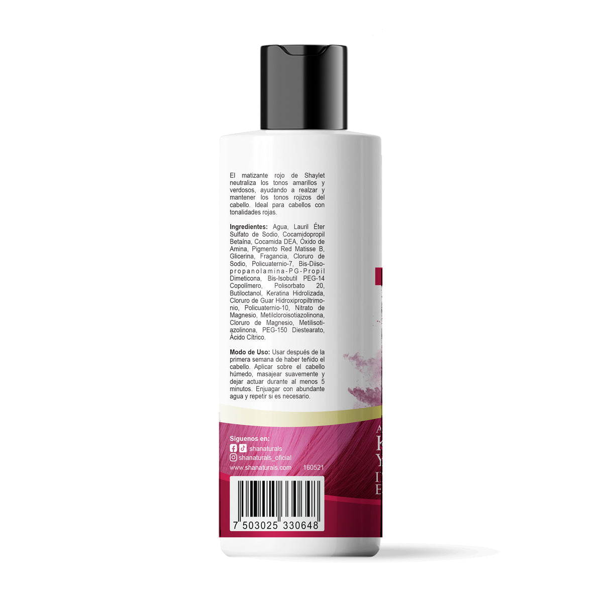 Shampoo Matizante Rojo 240ml