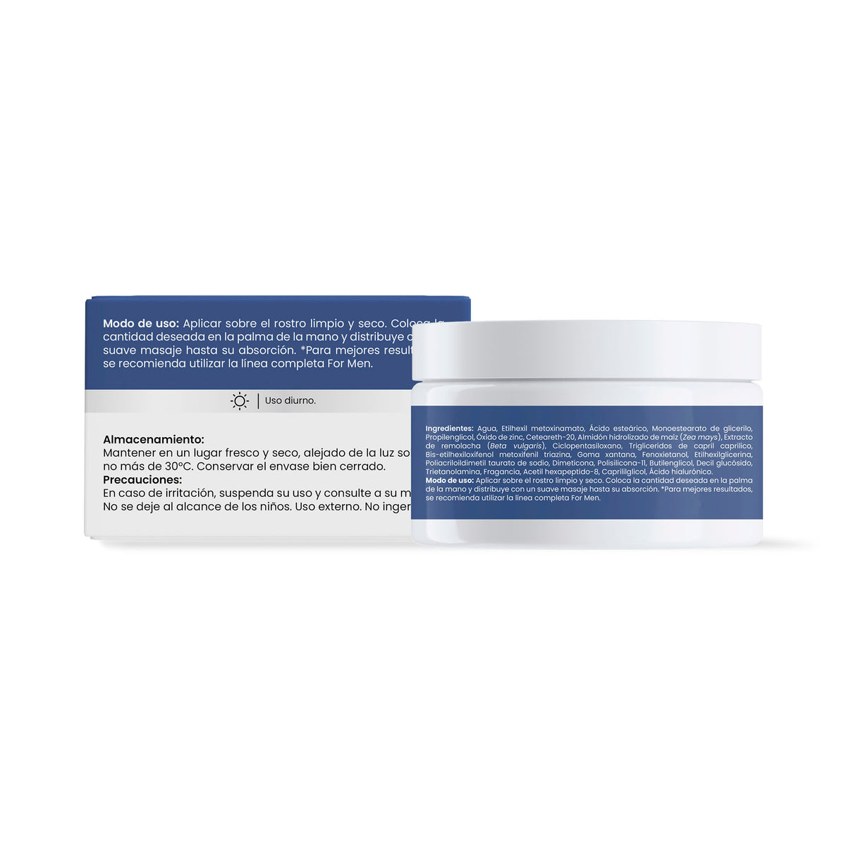 Crema Facial Revitalizante For Men 110 g