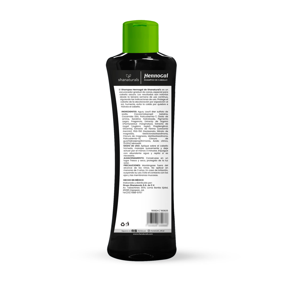 Shampoo de Caballo de Hennogal 500 ml