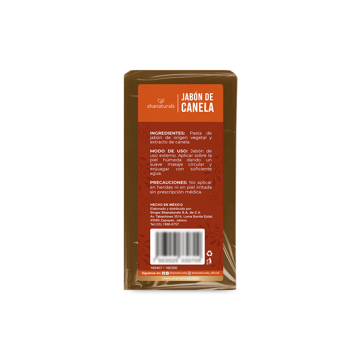 Jabón Canela - Shanatural's