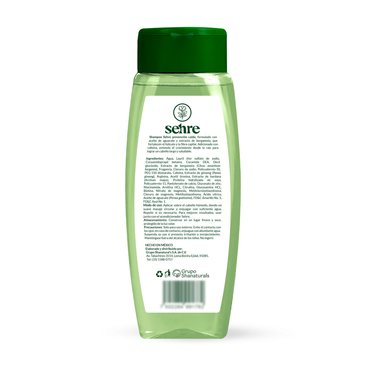 Shampoo Prevención Caída 400 ml