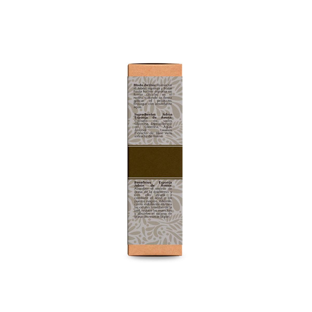 Jabón Artesanal con Esponja Avena y Aloe Vera 100g