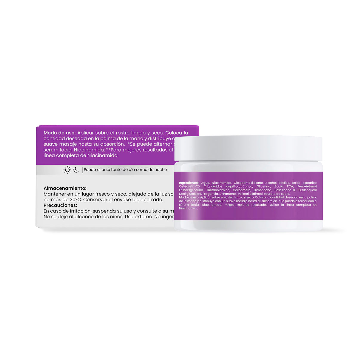 Crema Facial Piel Sensible Niacimida 110 g